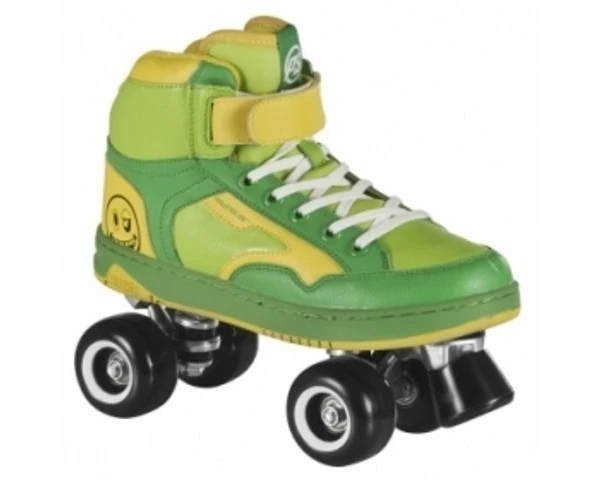 POWERSLIDE QUAD ROLLER SKATES PLAYER Adult, Green
