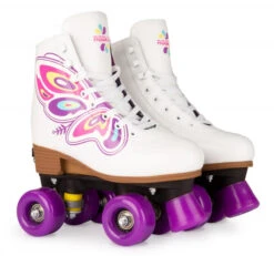 Rookie Butterfly Adjustable Quad Roller Skates