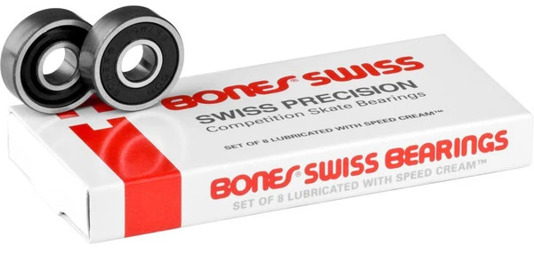 Bones Swiss Bearings Black 7 Ball 3 Bones Swiss Bearings Black 7 Ball