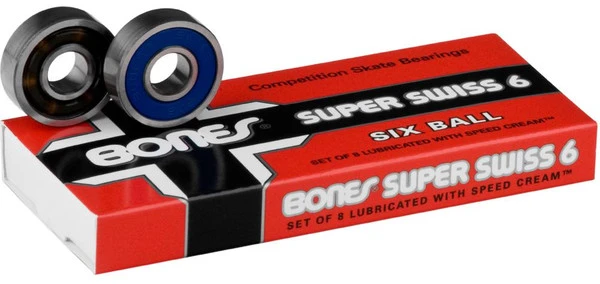 Bones Swiss Bearings 6 Ball 3 Bones Swiss Bearings 6 Ball